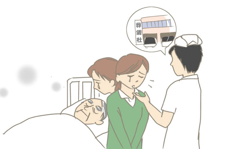 亡くなった直後に行うこと class=