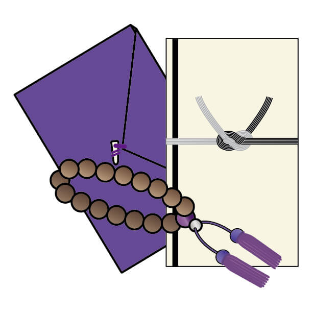 葬式や法事などで使う袱紗（ふくさ）の色や使い方は？ class=