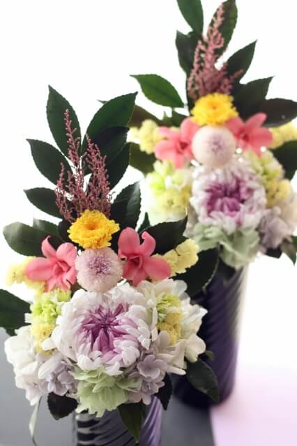 仏壇用のお花のマナー class=