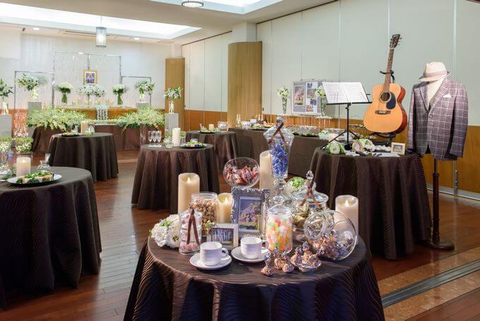 オーダーメイド花祭壇のサンプル